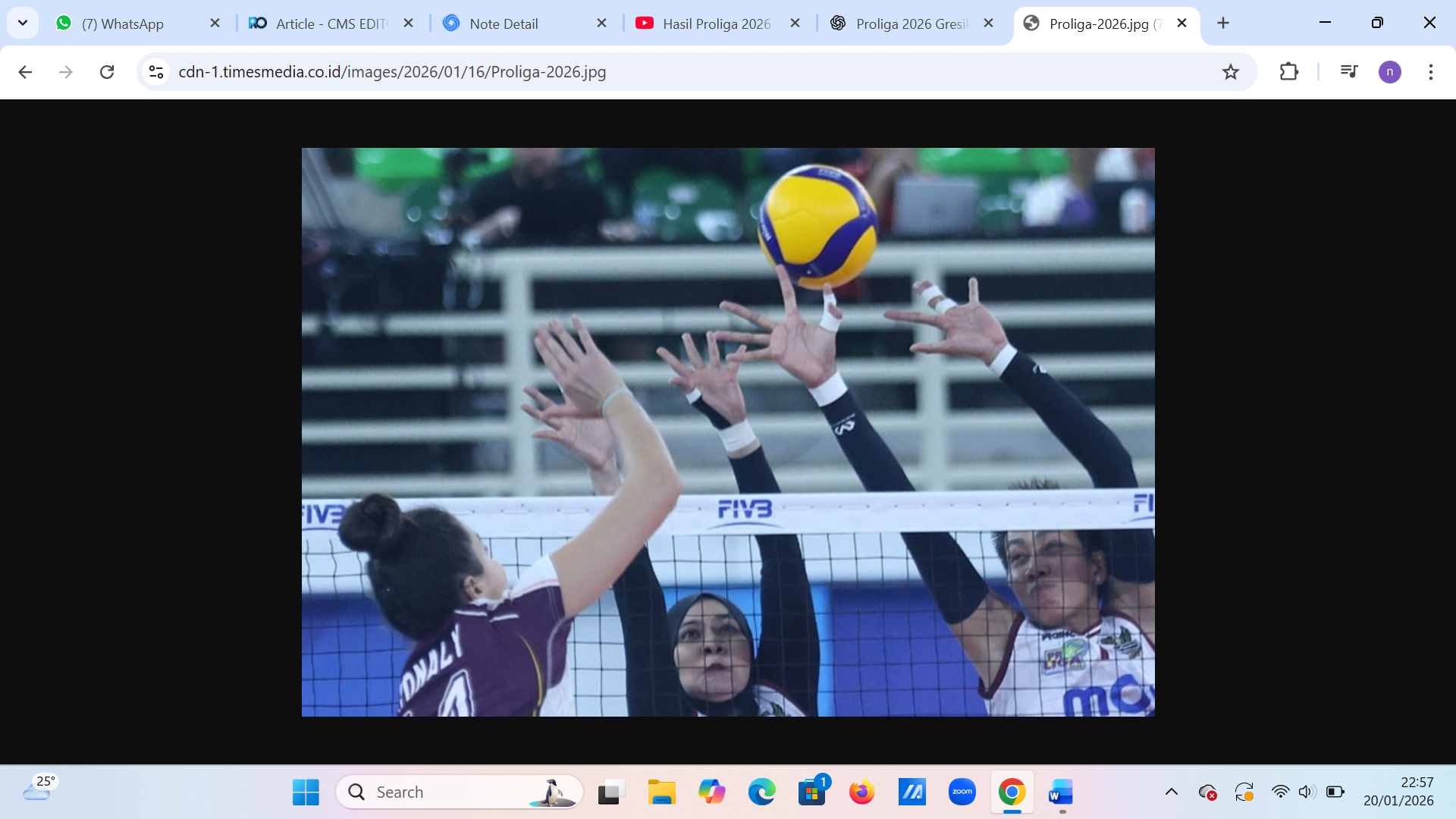 Bandung Lautan Api Proliga 2026 memanas! BJB Tanda Mata vs Jakarta Pertamina Enduro jadi duel tim terluka penuh gengsi dan emosi.