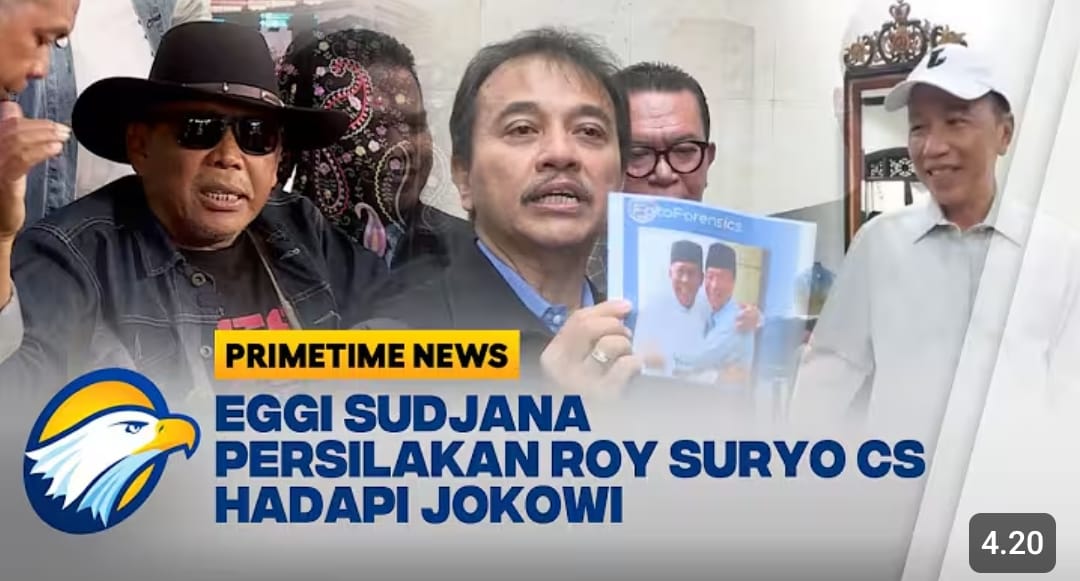 Kasus ijazah Jokowi kembali memanas. Egi Sujana tantang Roy Suryo Cs ke pengadilan, meski SP3 sudah diterbitkan Polda Metro Jaya.