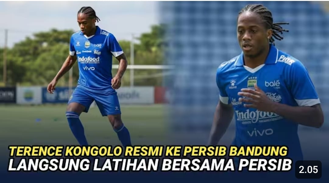 Terence Kongolo Persib Bandung kian dekat. Kesepakatan awal tercapai, bek berpengalaman siap memperkuat lini belakang Maung Bandung.