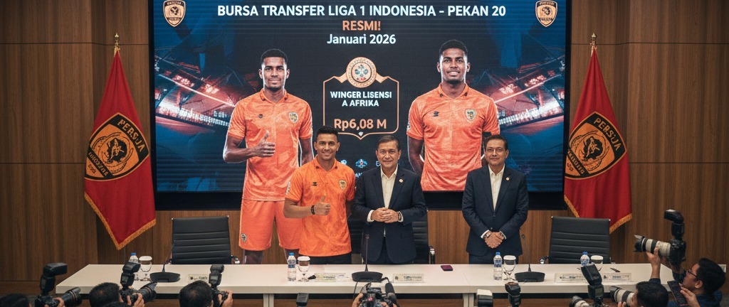Gebrakan Persija di Bursa Transfer Liga 1! Resmi rekrut winger Maroko Alaeddine Ajarae untuk pertajam lini serang. Kecepatan & kreativitas jadi modal utama!