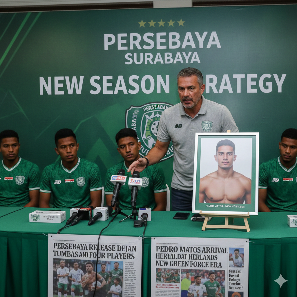 Persebaya lepas Dejan Tumbas bersama empat pemain lain.
