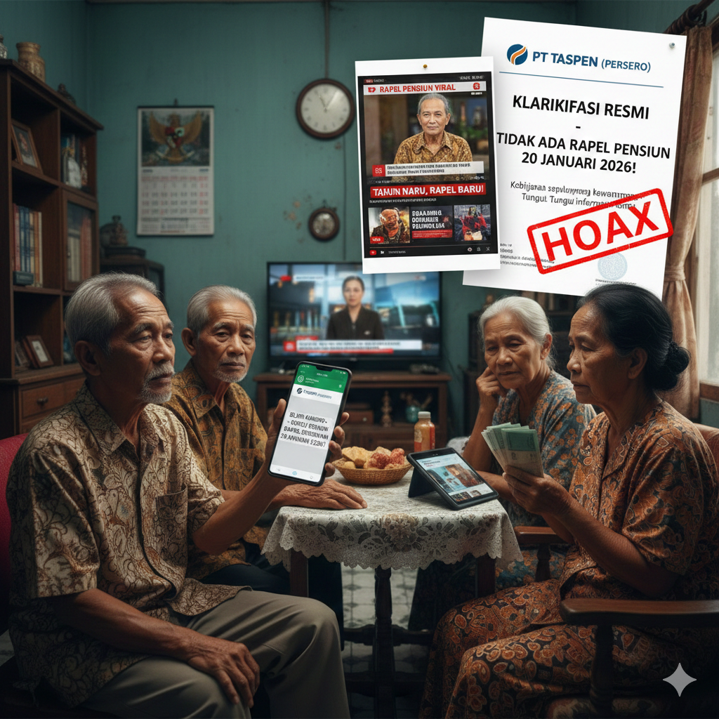 Viral Klaim Rapel Pensiun ASN Cair 20 Januari 2026, Ini Penjelasan Resmi PT Taspen soal Kenaikan dan Rapelan