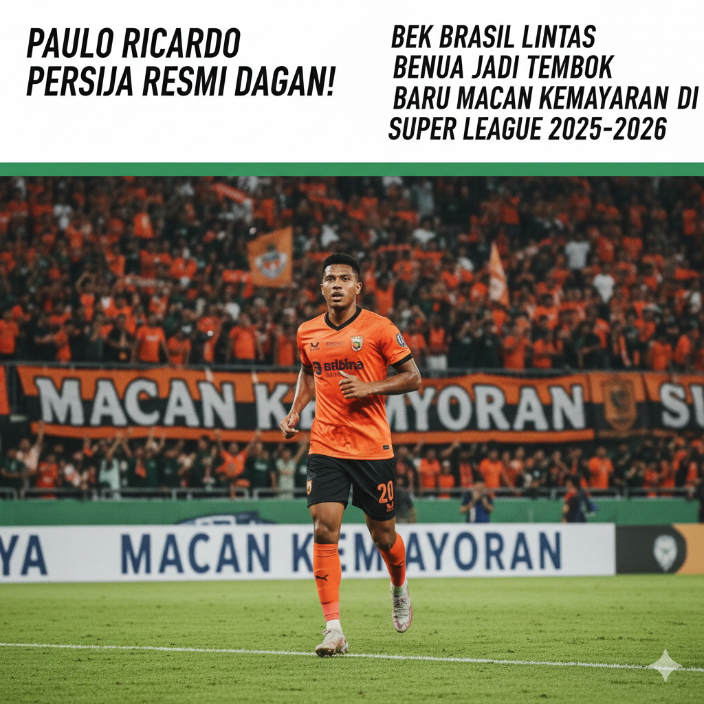 Paulo Ricardo Persija Resmi Datang!