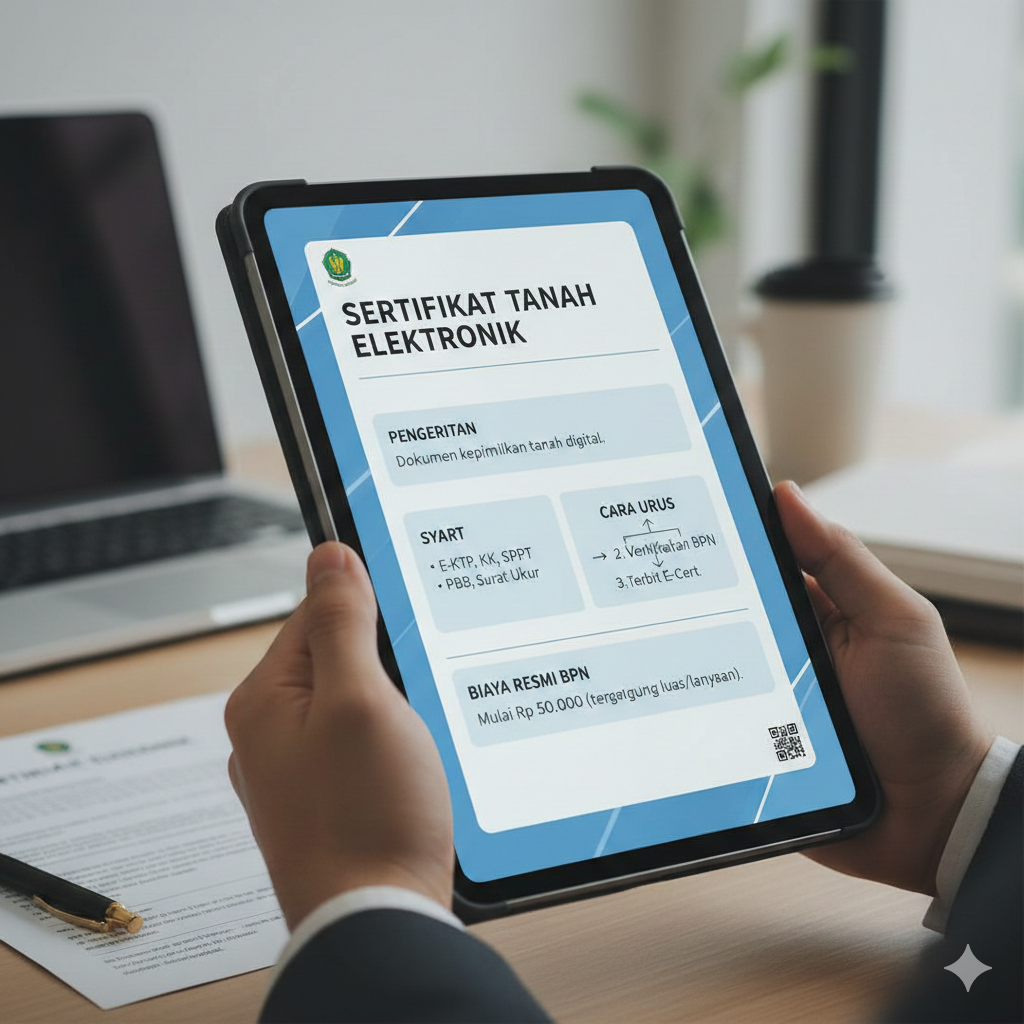 Sertifikat Tanah Elektronik
