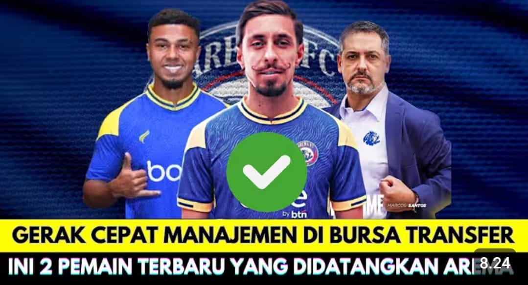 Rekrutan Arema FC Januari 2026 resmi diumumkan. Gustavo Franca dan Gabriel Silva jadi harapan kebangkitan Singo Edan di Liga 1.