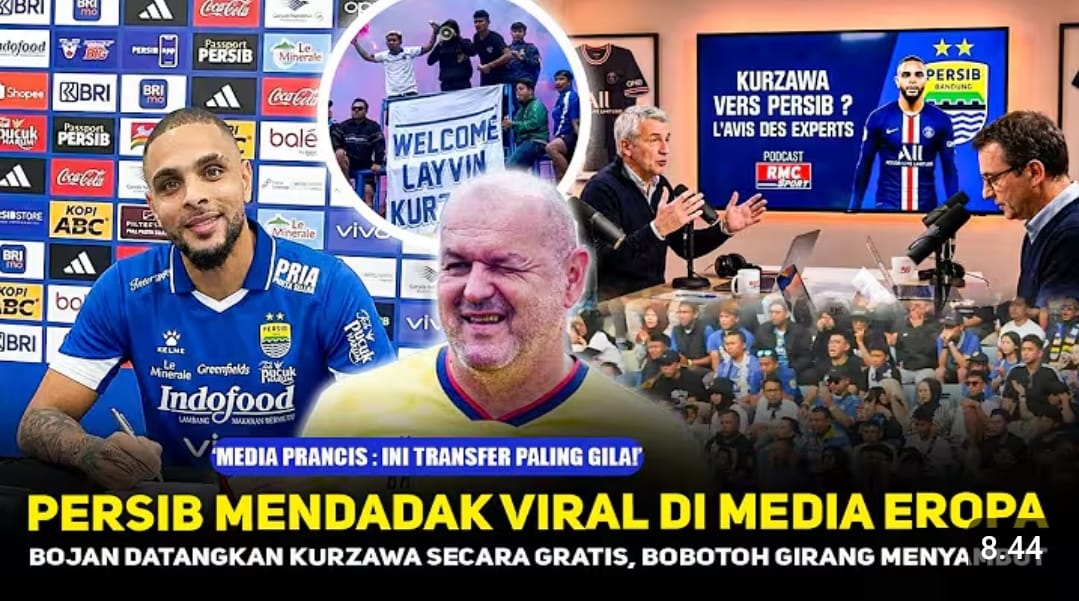 Media Prancis mengonfirmasi Kurzawa ke Persib Bandung. Bojan Hodak siap perang di putaran kedua, bobotoh tumpah ruah di Persib Day Festival.