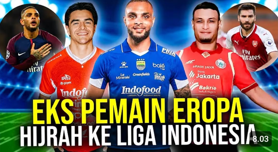 Bursa Transfer Januari 2026 Super League Indonesia memanas. Persib datangkan eks PSG Kurzawa, Persija boyong striker tajam asal Maroko.