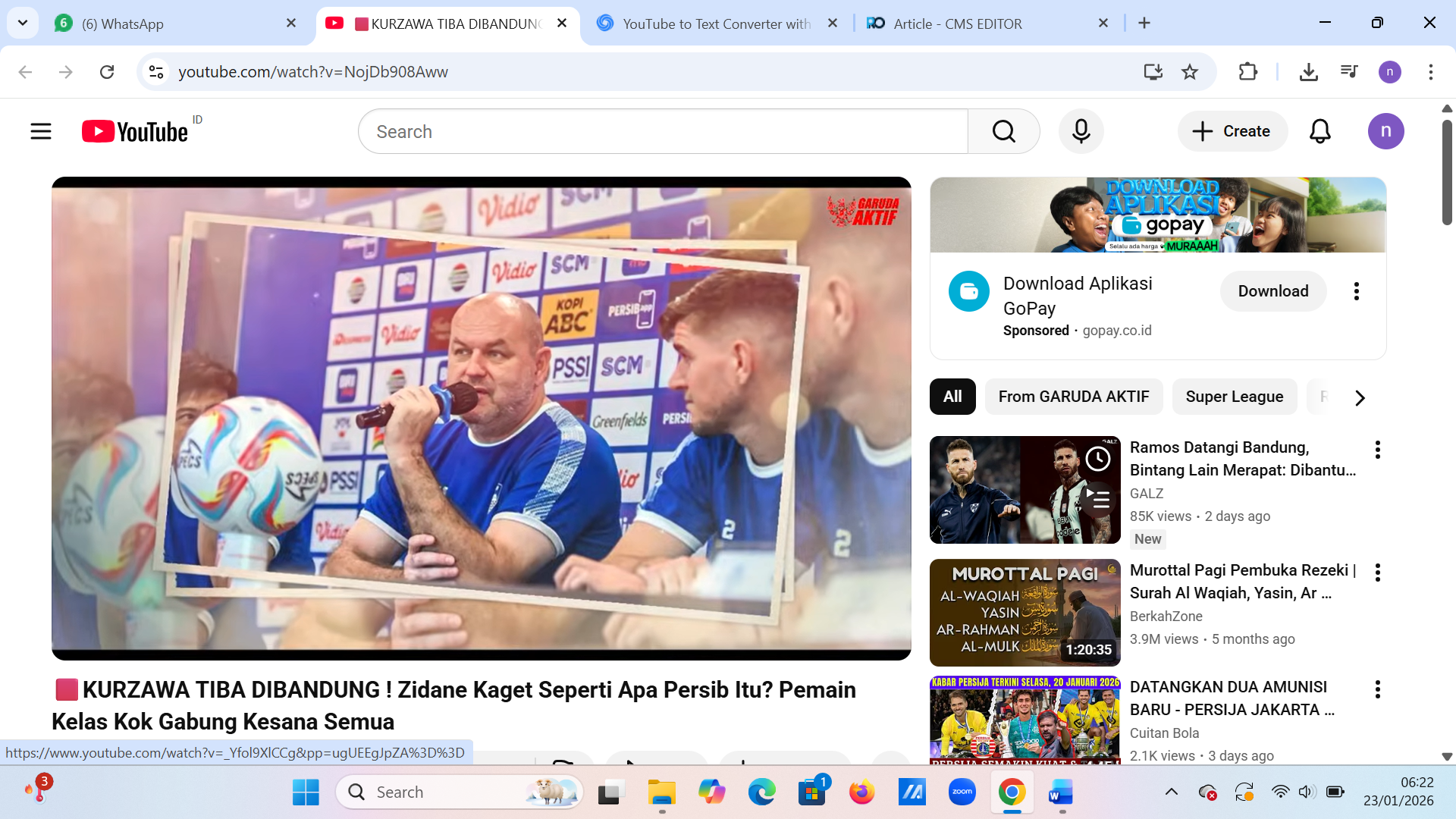 Persib Bandung dikabarkan membuka negosiasi dengan Paulo Dybala. Rumor transfer ini jadi sorotan besar jelang bursa pemain.