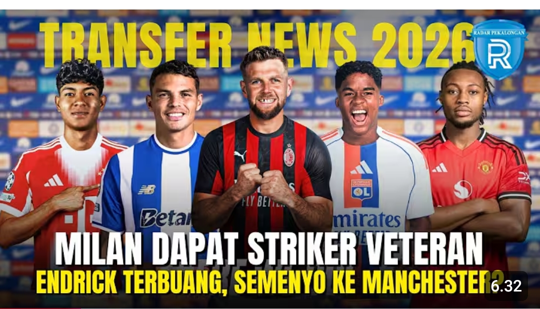 Bursa Transfer Januari 2026 memanas: Real Madrid pinjamkan Endrick, AC Milan datangkan F&uuml;llkrug, Bayern dan Porto bikin kejutan.