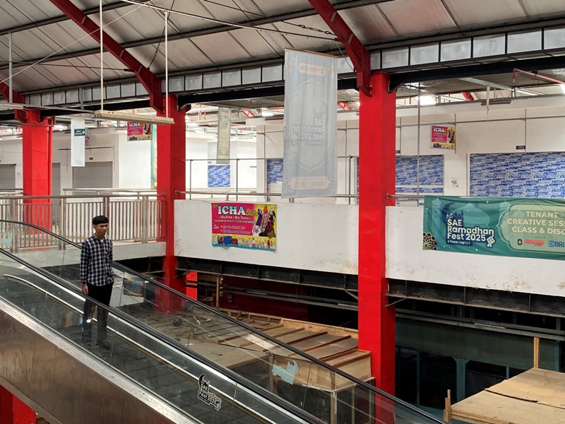 PUSAT EKONOMI: Pasar Legi Kota Blitar siap direvitalisasi tahun ini.