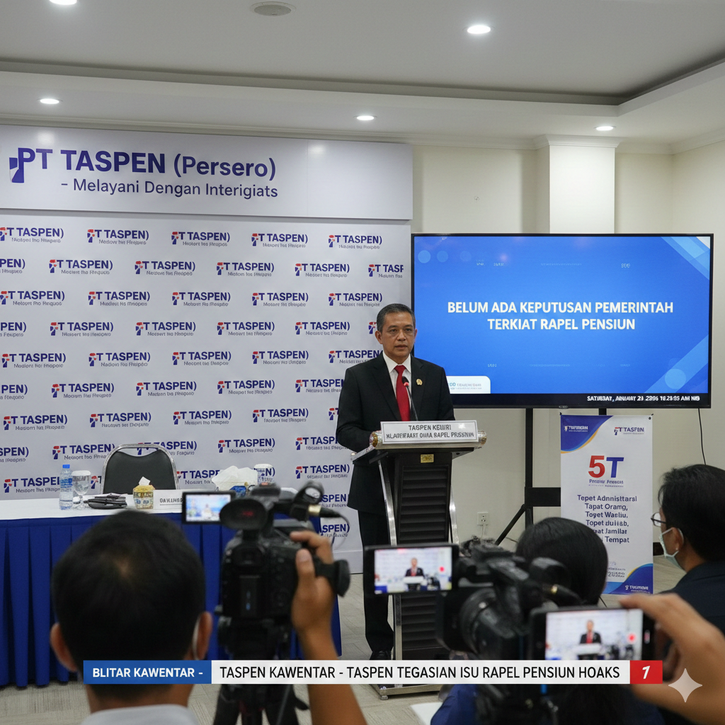 Dana Rapel Pensiunan Diklaim Sudah Cair, TASPEN Kediri Tegaskan Fakta Sebenarnya: Hingga Kini Belum Ada Keputusan Pemerintah