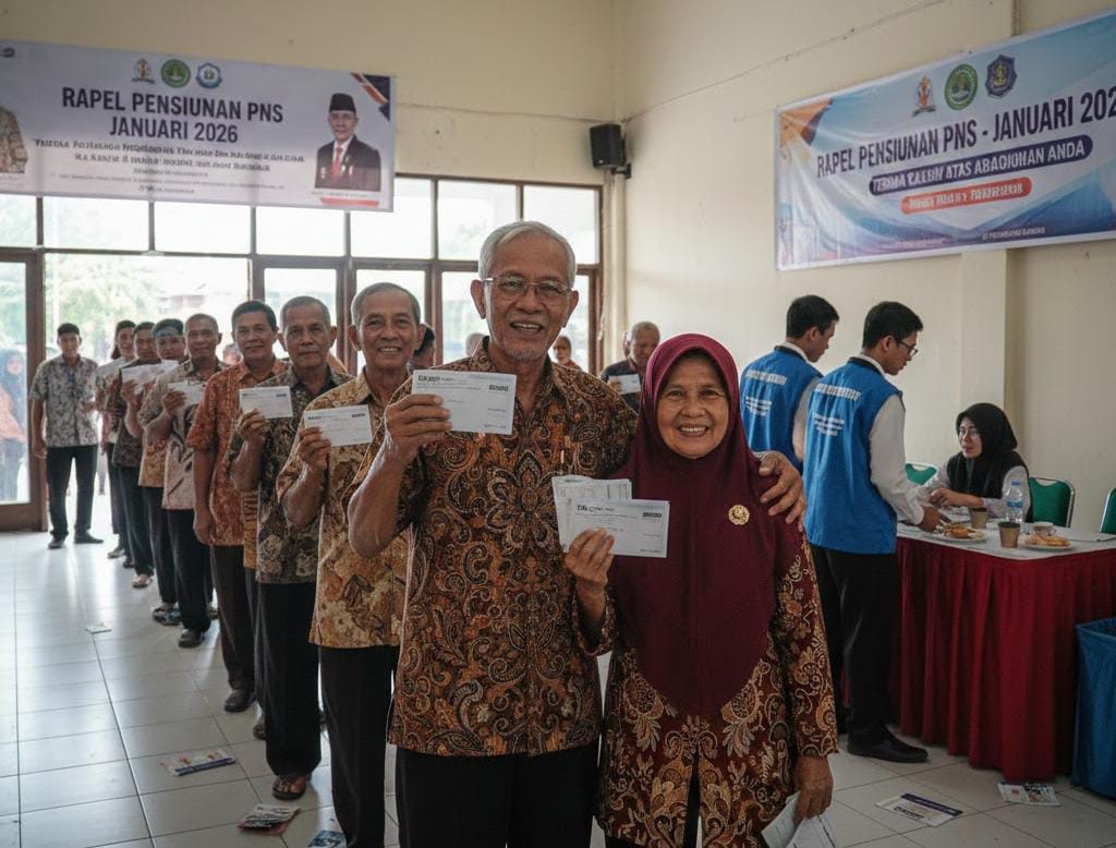 Beredar Pesan Gaji Pensiun Januari 2026 Diundur karena Libur Panjang, TASPEN Tegaskan Jadwal Cair dan Fakta Kenaikan Pensiun