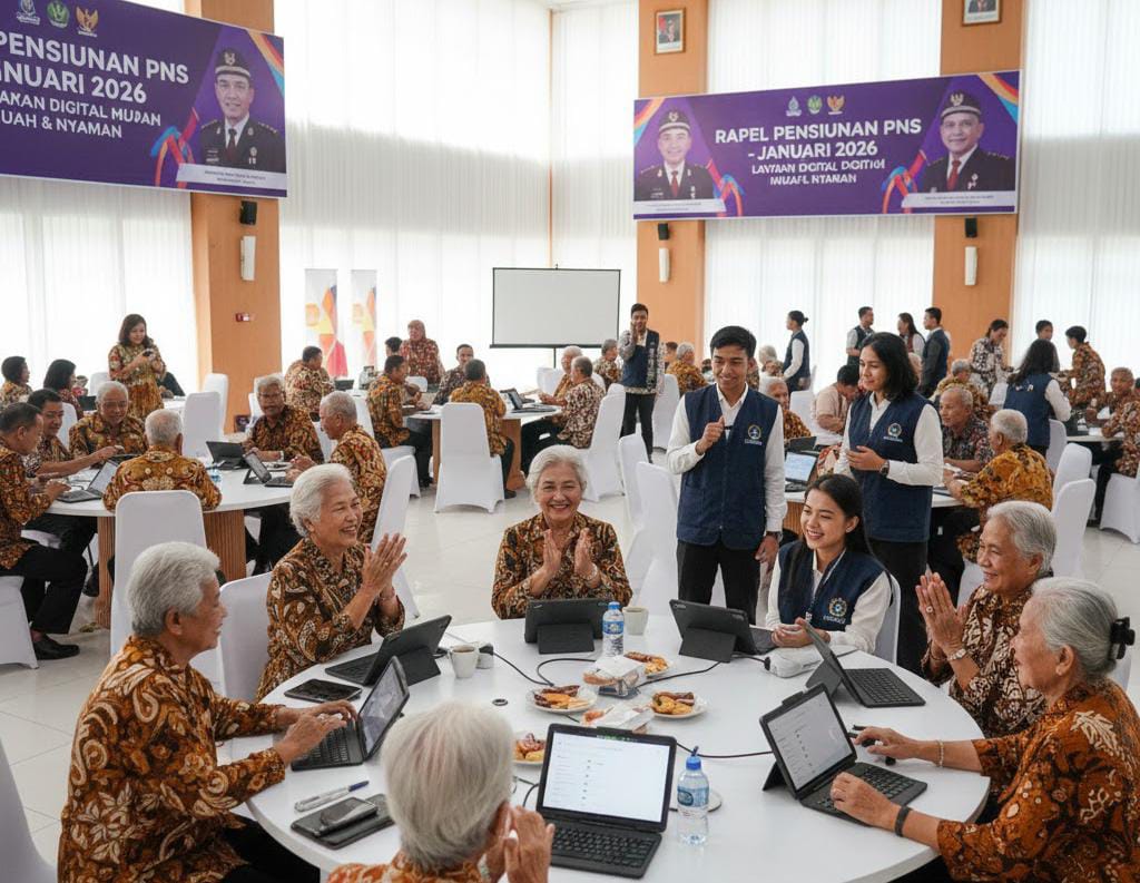 Viral Isu Rapel dan Penyesuaian Pensiun Cair Bertahap, TASPEN Kediri Tegaskan Belum Ada Keputusan Pemerintah soal Kenaikan Pensiun