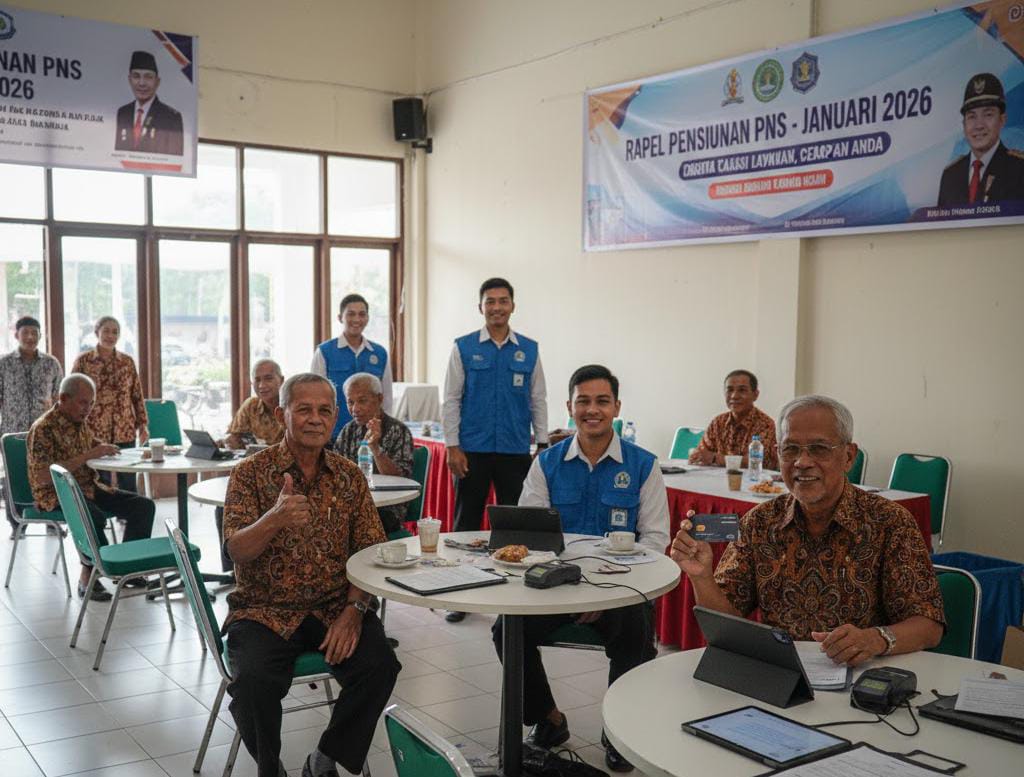 Viral Rapel Gaji Pensiun Disebut Cair Bertahap hingga 30 Januari 2026, TASPEN Tegaskan Belum Ada Keputusan Kenaikan Pensiun