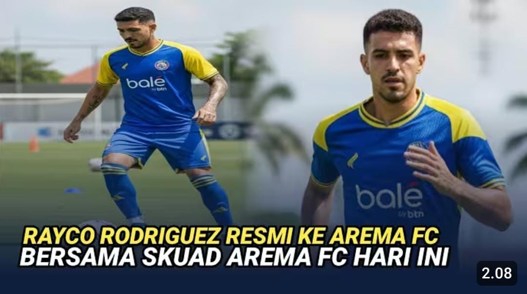 Raiko Rodriguez ke Arema FC kian santer. Gelandang Persita Tangerang itu disebut tengah menjalani proses negosiasi dengan Singo Edan.