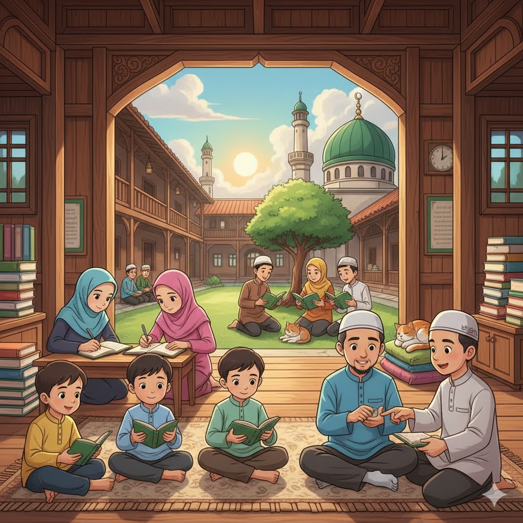 ilustrasi ponpes.