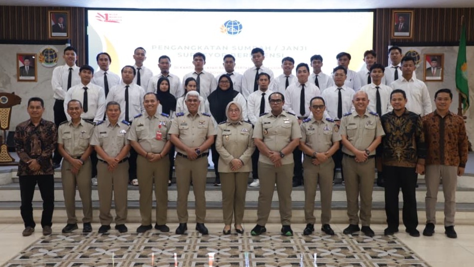 Ramai Isu Pengukuran Tanah Lambat dan Pendaftaran Berlarut, BPN Jatim Tancap Gas Lantik 22 Surveyor Berlisensi
