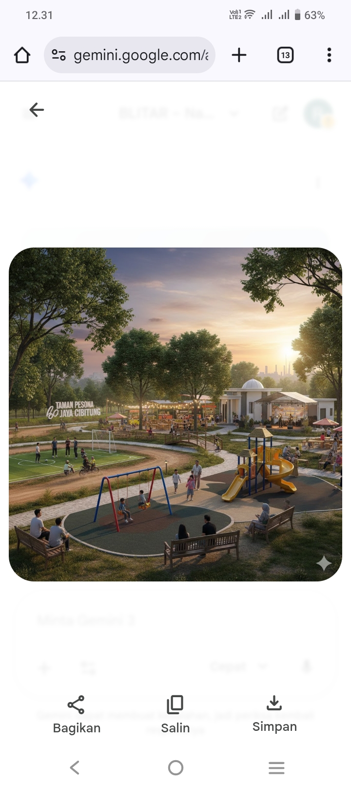 Taman Pesona Jaya Cibitung, Wisata Adem di Bekasi yang Punya Mini Soccer, Trek Motor, hingga Spot Sunset Estetik
