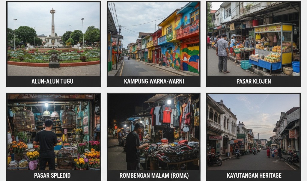 Tiba di Stasiun Kota Baru? Ini 8 tempat wisata Malang terdekat yang bisa jalan kaki, dari Kampung Warna-Warni hingga Kayutangan Heritage. Cek yuk!