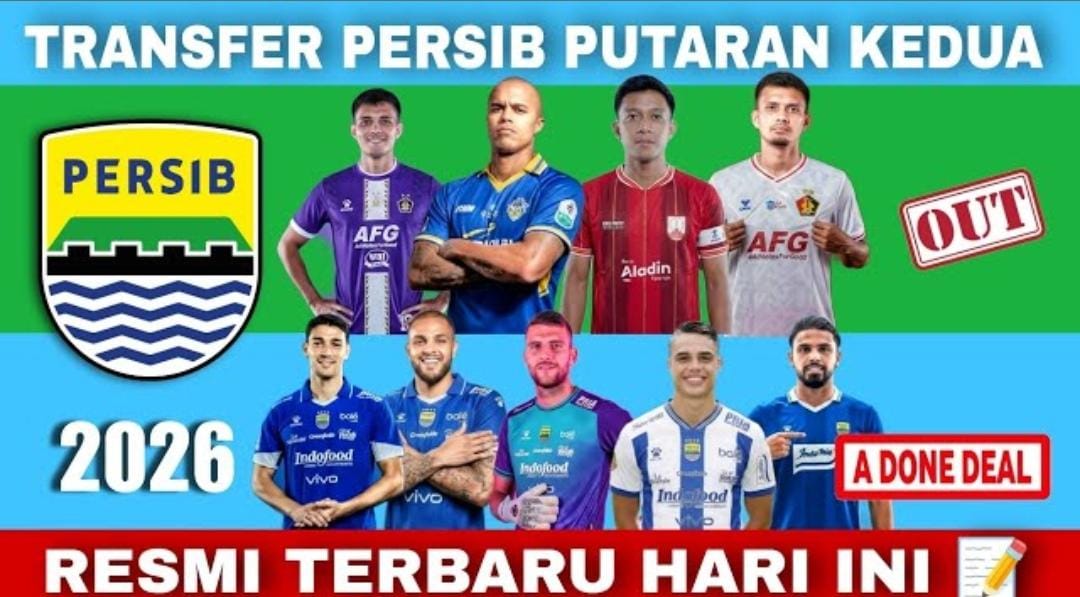 Transfer pemain Persib Bandung putaran kedua: Hehanusa bersaudara dipinjamkan, Kurzawa segera dikenalkan, Barba dipastikan bertahan.