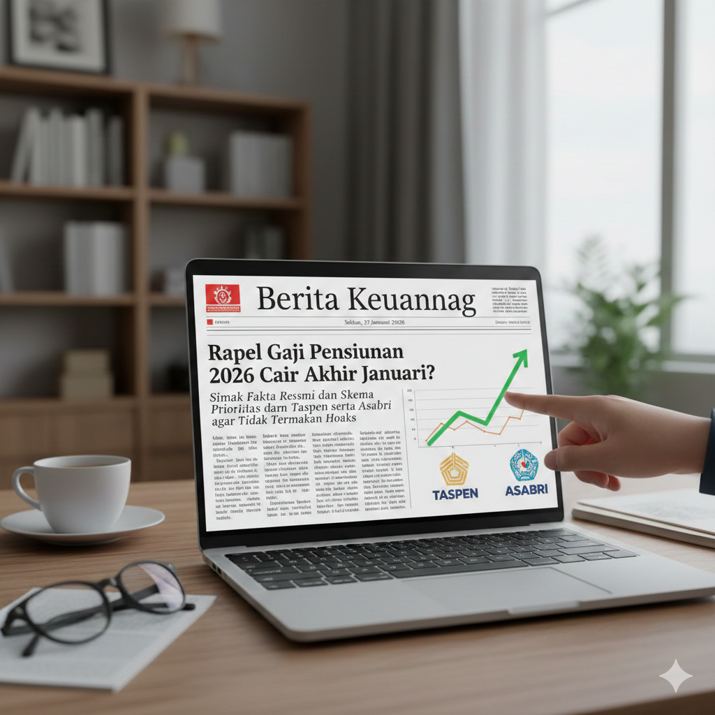 Rapel Gaji Pensiunan 2026 Cair Akhir Januari? Simak Fakta Resmi dan Skema Prioritas dari Taspen serta Asabri agar Tidak Termakan Hoaks