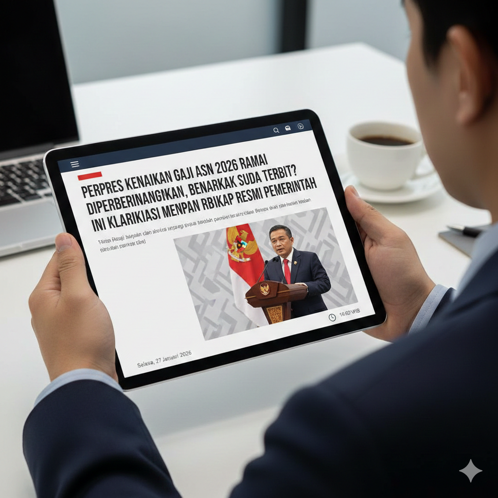 Perpres Kenaikan Gaji ASN 2026.