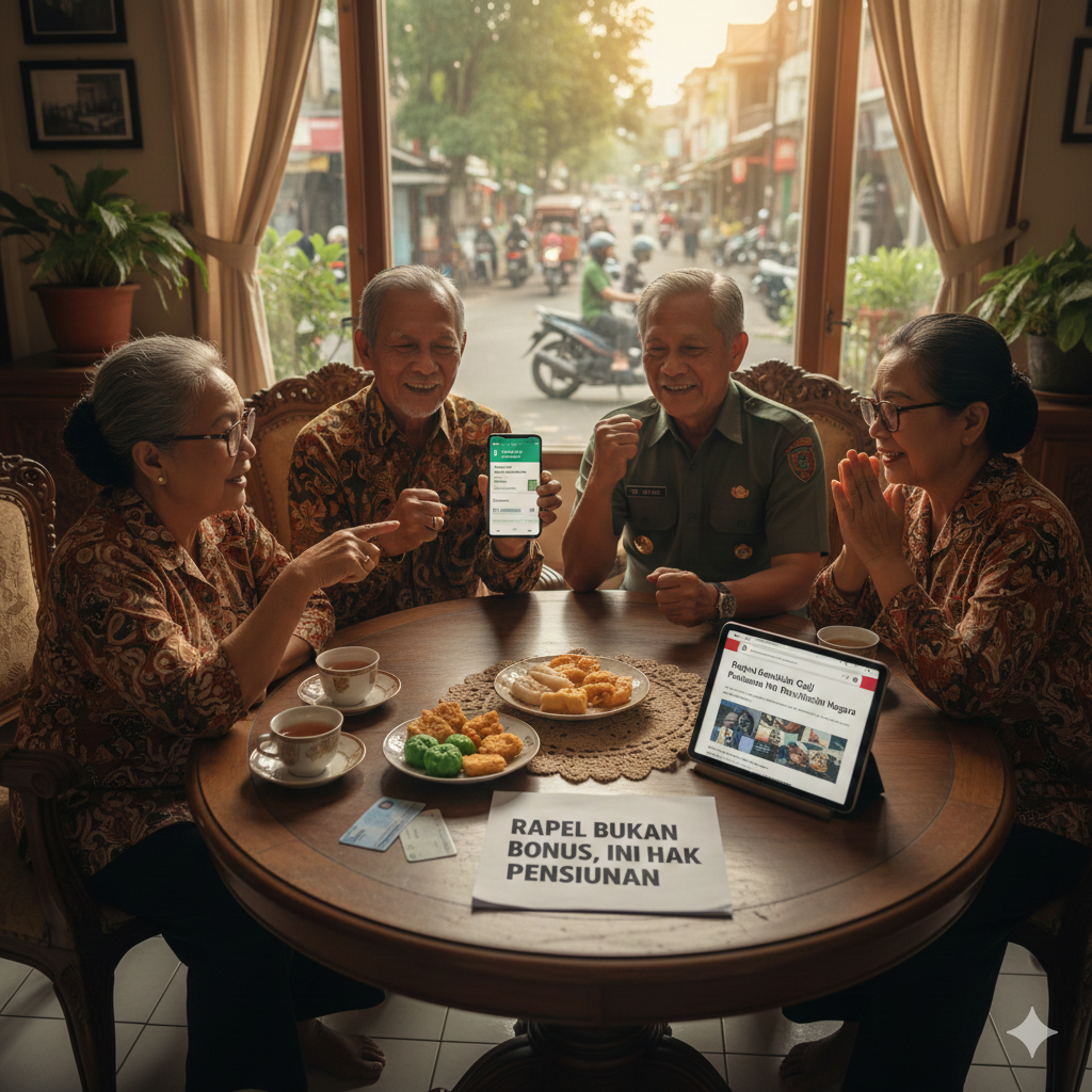 Saldo Rekening Pensiunan Mendadak Bertambah, Benarkah Rapel Kenaikan Gaji Pensiunan Cair Diam-Diam? Ini Penjelasan Resmi Taspen