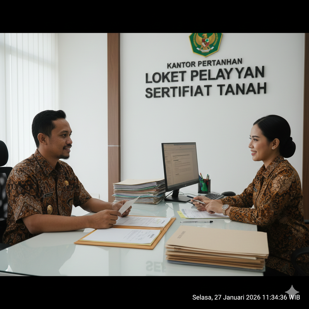 Mau tahu cara mengurus balik nama sertifikat tanah tanpa notaris? Simak syarat, alur pendaftaran, dan rumus biaya PNBP resmi di sini. Mudah dan hemat!