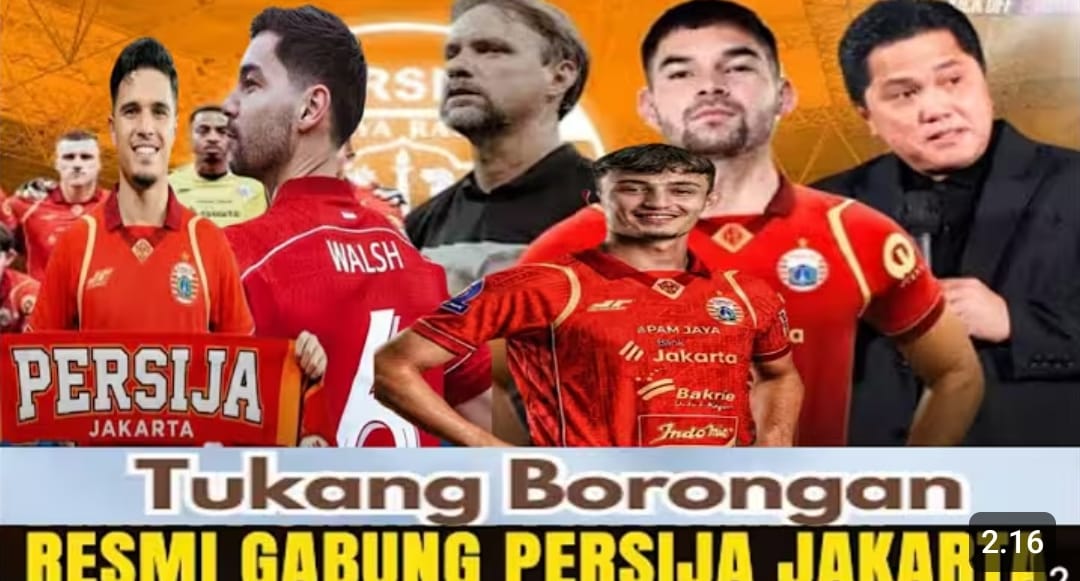 Transfer Persija Jakarta memanas. Sain Patinama resmi gabung, Ragnar Oratmangoen dan Sandy Walsh disebut jadi target berikutnya.