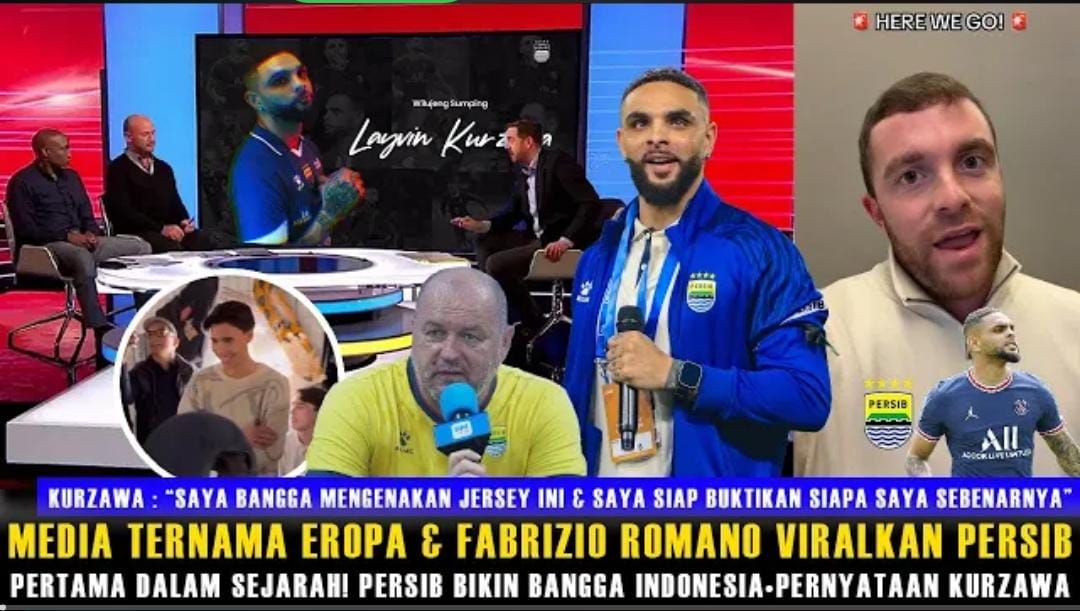 Livin Kurzawa Persib Bandung viral hingga Eropa. Fabrizio Romano dan PSG ikut soroti transfer eks bek timnas Prancis ke Maung Bandung.
