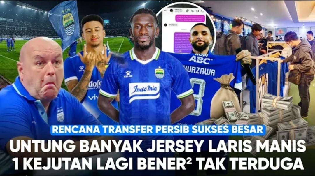 Levin Kurzawa Persib Bandung mengubah aura tim, jersey ludes, sorotan media internasional, dan rumor kejutan transfer baru bermunculan.