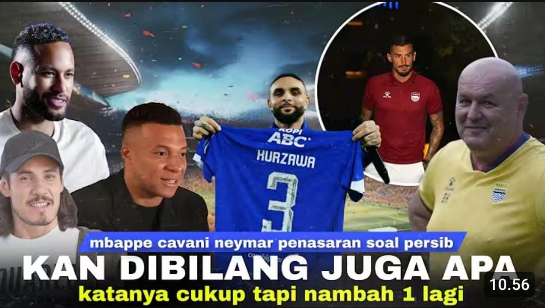 Levin Kurzawa Persib Bandung jadi sorotan dunia, dibahas Fabrizio Romano, fans Eropa datang ke GBLA, dan rumor striker baru menguat.