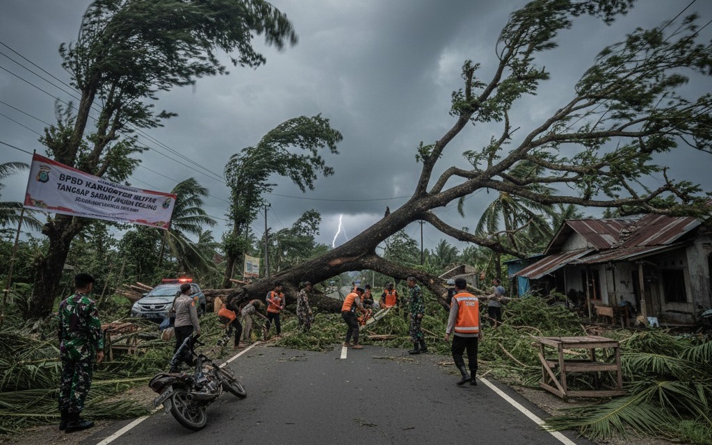 Potensi Angin Kencang Terjadi hingga Pekan Depan
