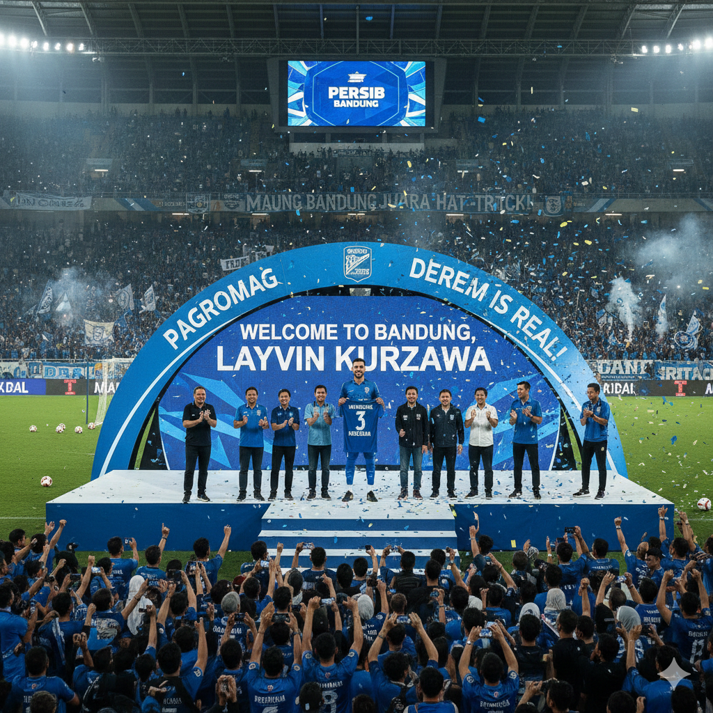 BLITAR &ndash; Persib Bandung Siapkan Kejutan Besar Usai Laga PSBS Biak, Levin Kurzawa hingga Martin P Disebut Bakal Diumumkan