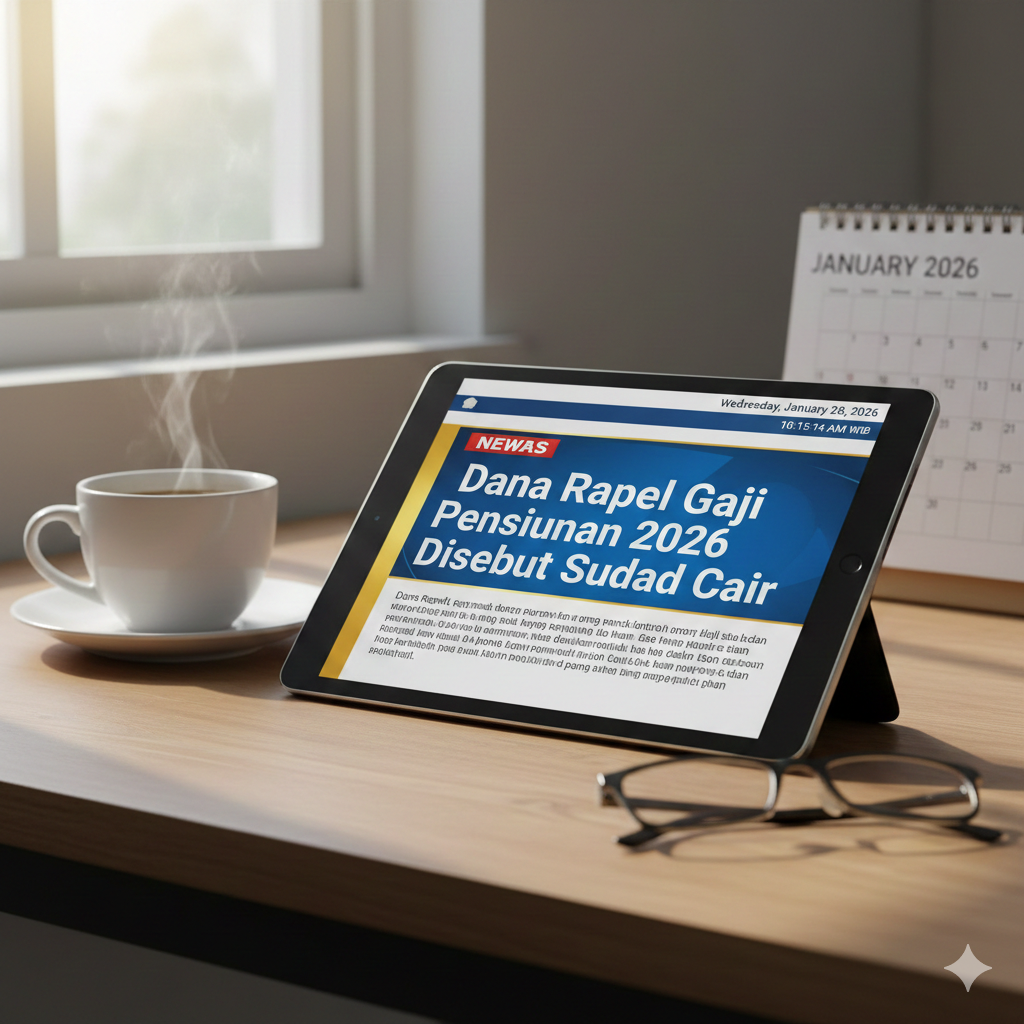 Dana Rapel Gaji Pensiunan 2026 Disebut Sudah Cair, Ini Klarifikasi Resmi Pemerintah soal Jadwal, Skema Bertahap, dan Sistem Pembayaran