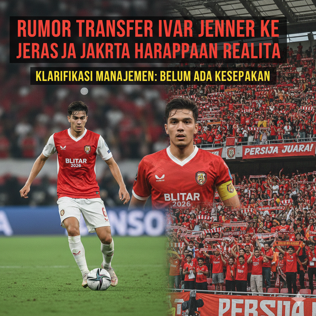 Rumor Transfer Ivar Jenner ke Persija Jakarta Makin Panas, Sudah Kontak Agen tapi Statusnya Masih Abu-Abu, Ini Fakta Lengkapnya
