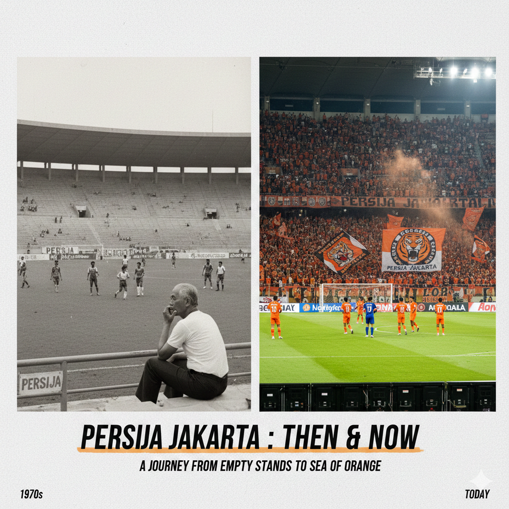 Persija Jakarta Pernah Sepi Suporter? Pengakuan Mengejutkan Mantan Pemain Ini Ungkap Fakta Masa Lalu Macan Kemayoran