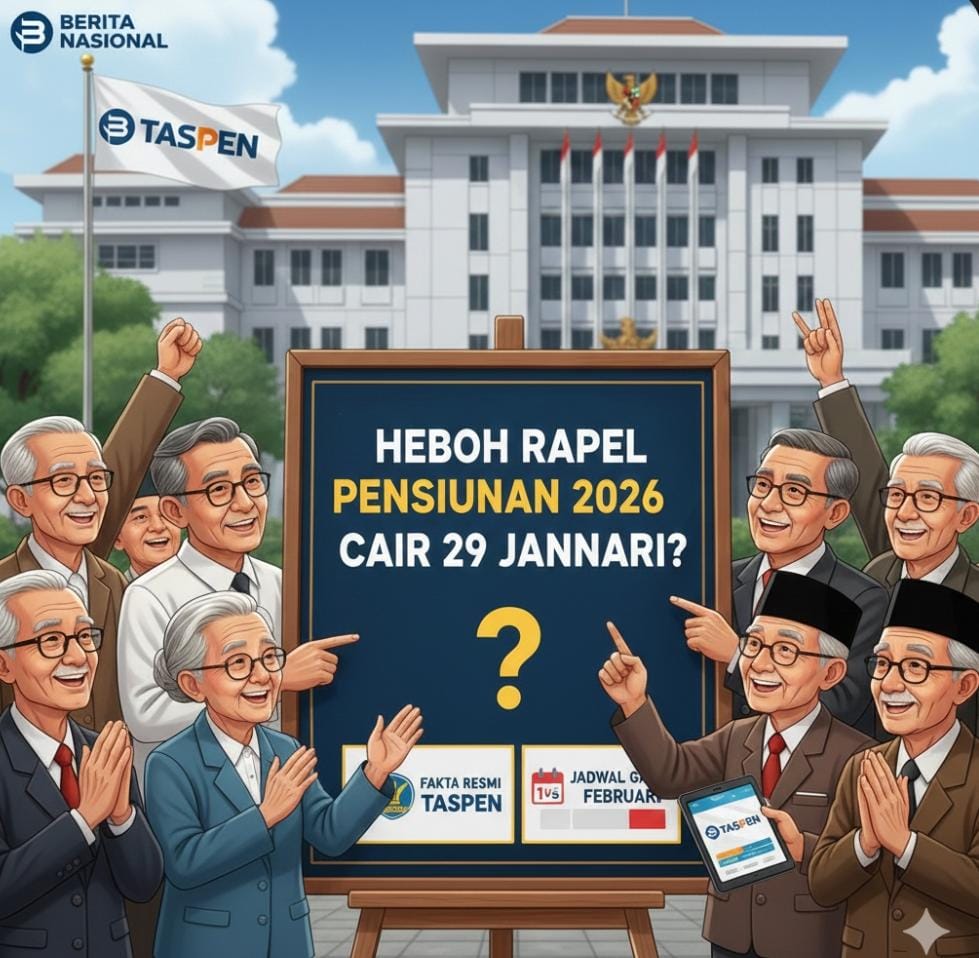 Isu kenaikan pensiun ASN hingga 200 persen viral. TASPEN Kediri menegaskan belum ada keputusan resmi pemerintah soal kenaikan pensiun.