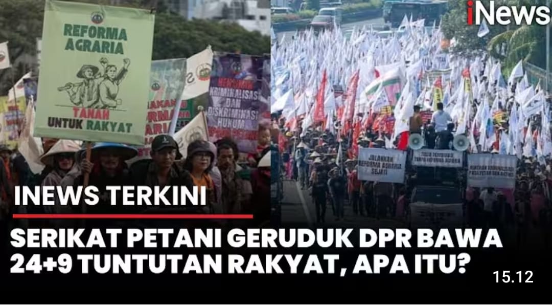 KPA desak Presiden dan DPR segera jalankan reforma agraria sejati. Konflik tanah rakyat dinilai makin parah dan mandat UUPA diabaikan