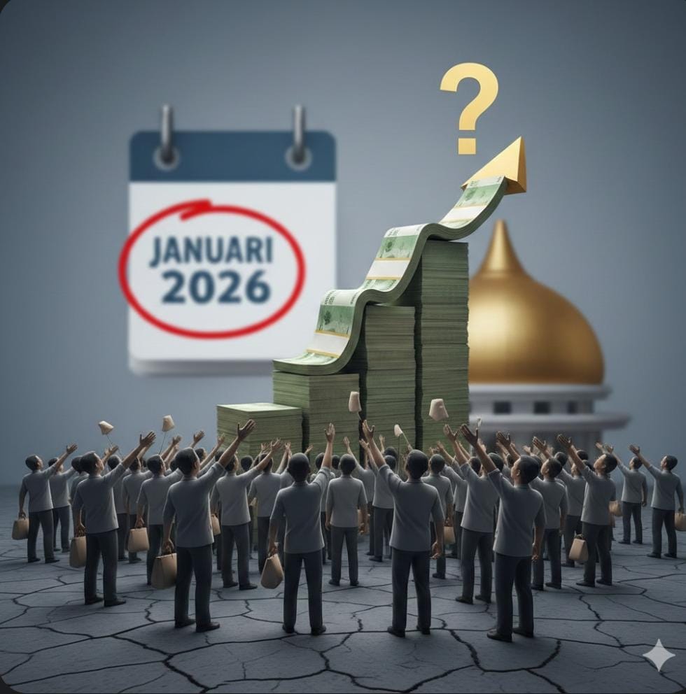 Isu kenaikan gaji pensiunan 2026 ramai usai Perpres 79/2025. TASPEN menegaskan belum ada keputusan pemerintah soal kenaikan dan rapel.