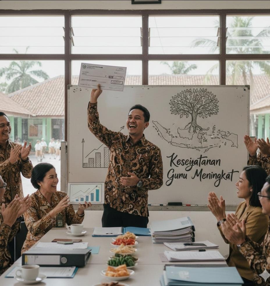 TPG 2026 bawa 3 kabar baik dari Dirjen GTK: tunggakan 2025 dibayar, lulusan PPG terima TPG, skema bulanan disiapkan.