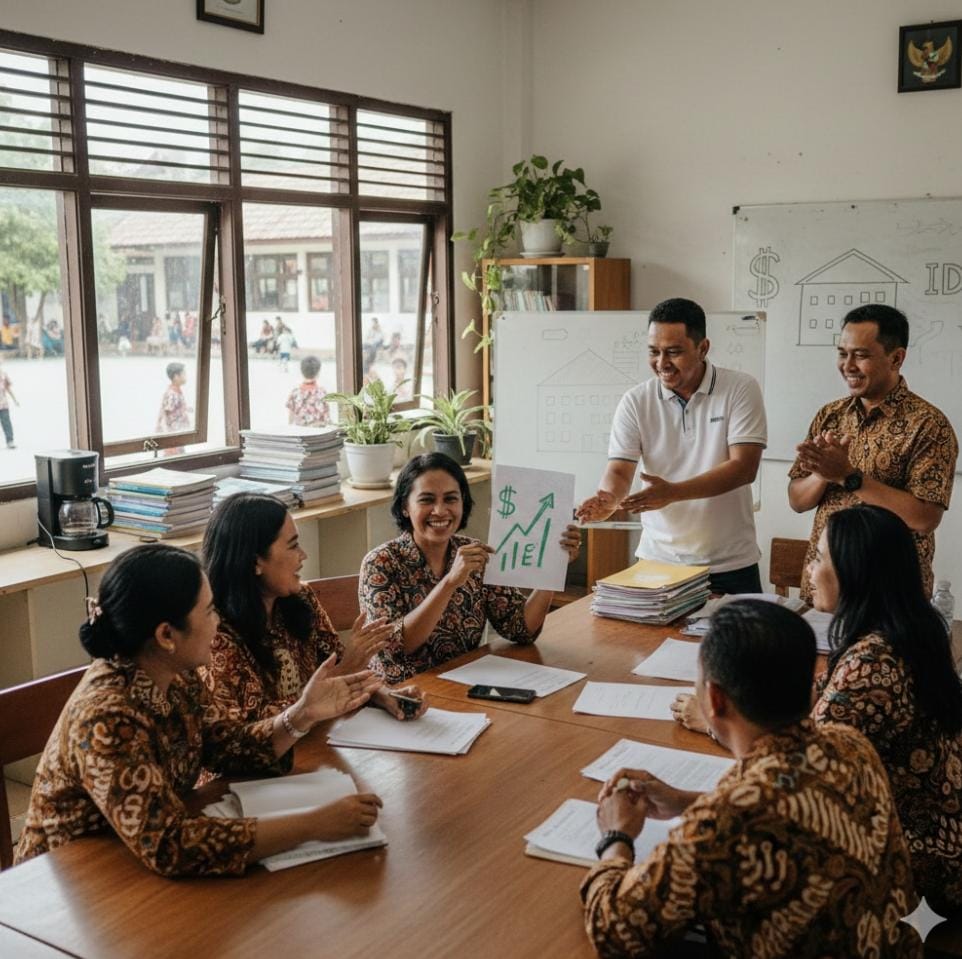 Gaji guru honorer hanya Rp50 ribu per bulan disorot DPR. Komisi X menegaskan gaji ideal Rp5 juta jika anggaran pendidikan 20 persen dijalankan.