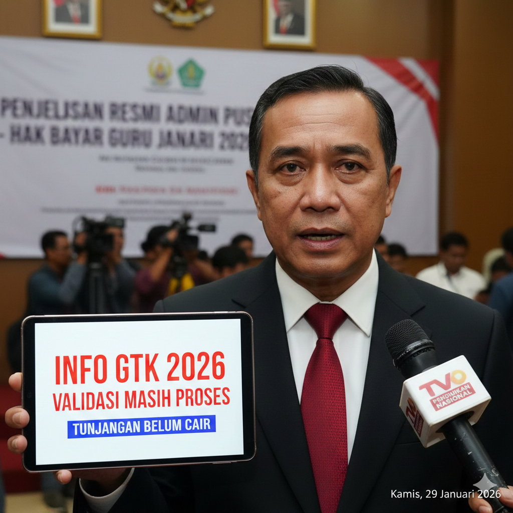 Validasi Info GTK 2026 Masih Proses dan Tunjangan Belum Cair?