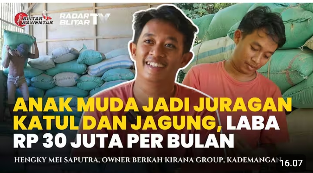 Kisah inspiratif distributor pakan ternak Blitar Hengki Mei Saputra, bangkit dari nol hingga sukses raih omzet Rp30 juta per bulan