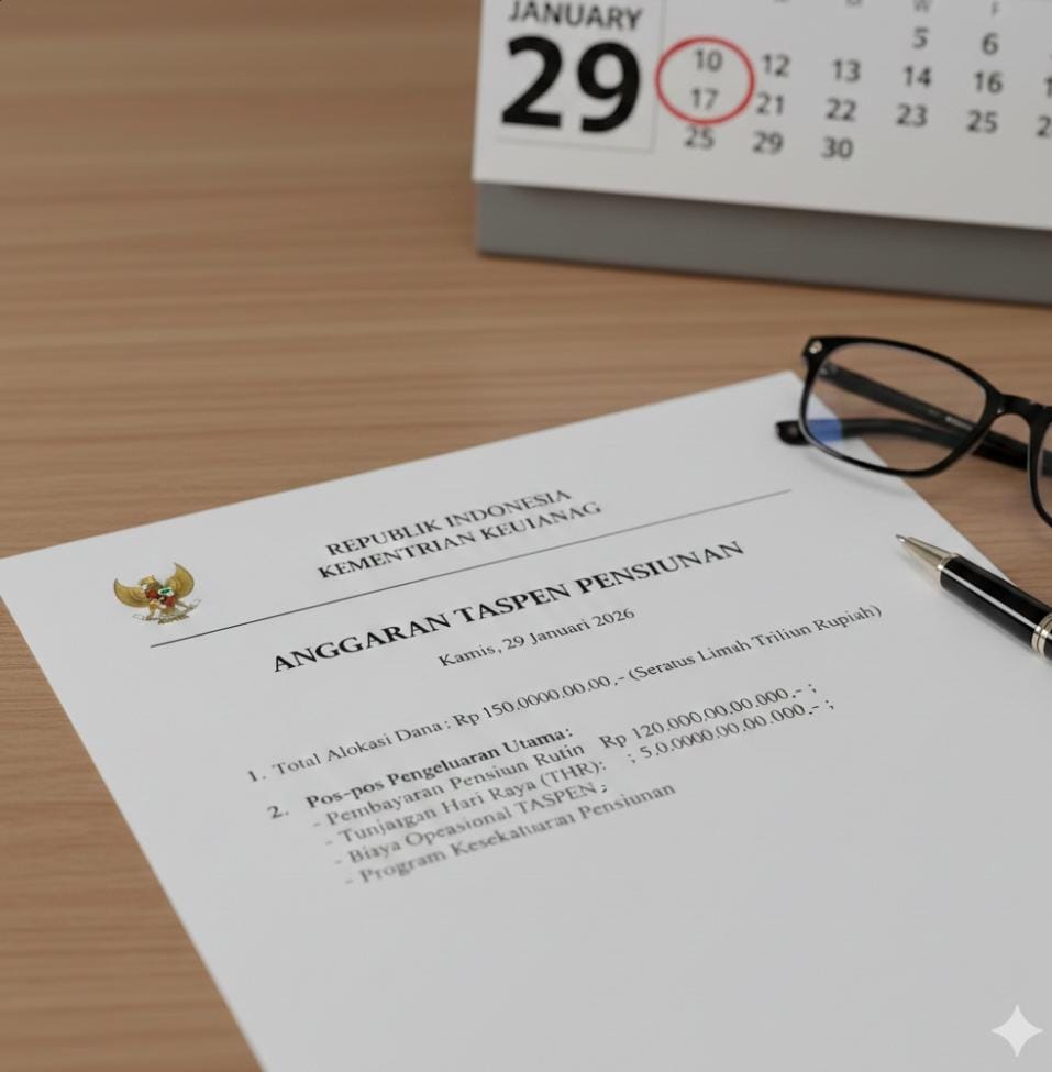Dana rapel gaji pensiunan disebut sudah cair. TASPEN menegaskan fakta resmi dan memastikan belum ada keputusan pemerintah soal rapel.