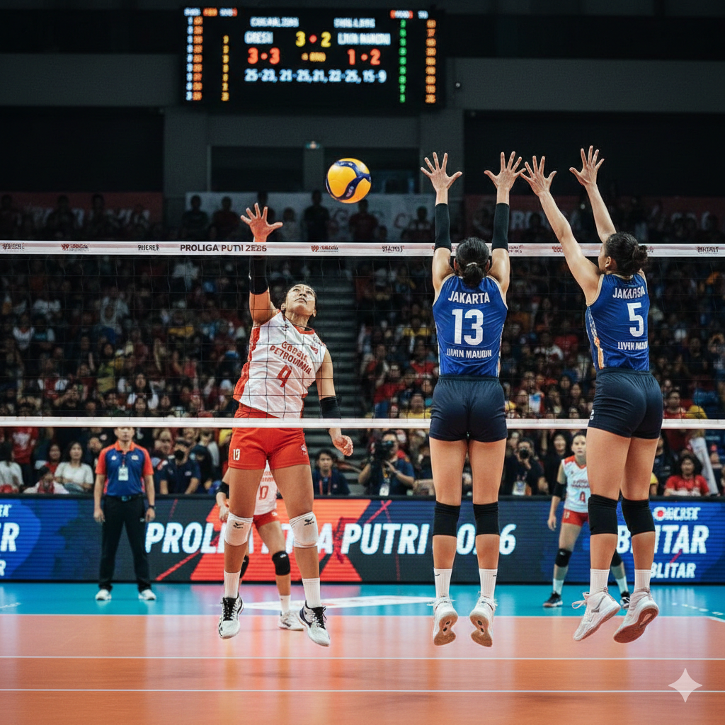 Hasil Voli Proliga Putri 2026 Pekan Keempat: Gresik Petrokimia Tak Terbendung, Klasemen & Top Skor Terbaru Bikin Persaingan Makin Panas