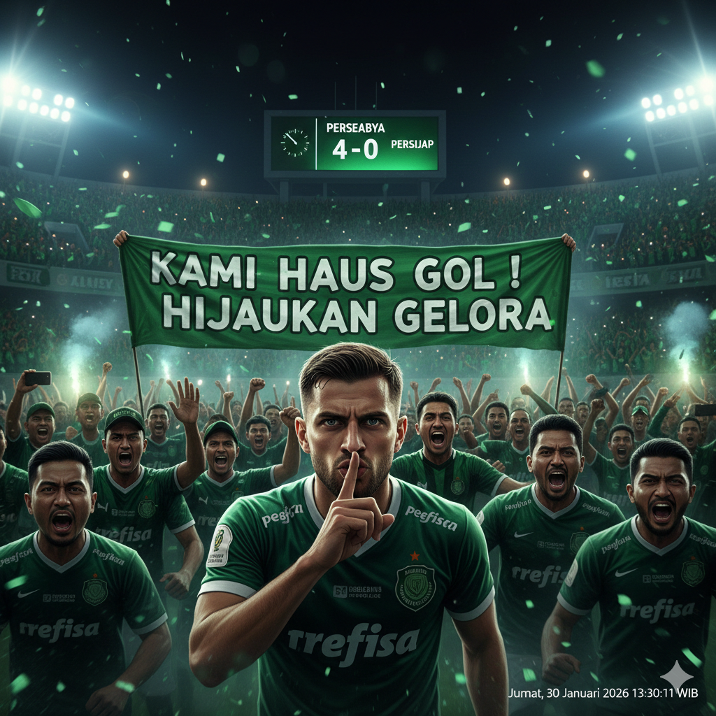 Update panas bursa transfer Persebaya putaran kedua 2026! Leo Andrade, Pedro Pelagio, hingga gerbong PSM Makassar masuk radar. Siap perkuat karakter ngeyel Bajol Ijo!