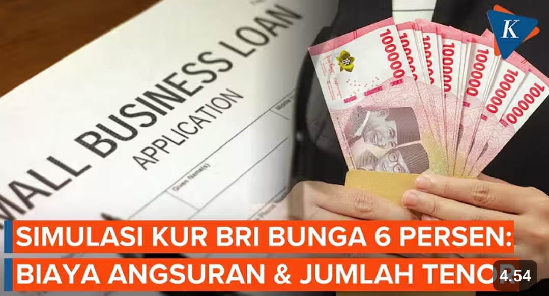 Tabel KUR BRI 2025 pinjaman Rp100 juta resmi dirilis, cek simulasi angsuran, bunga 6 persen, dan syarat pengajuan terbaru.