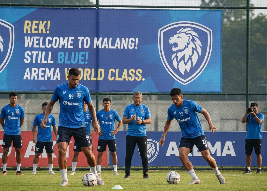 Update panas Bursa Transfer Arema FC! Muhammad Al-Husaini, Joel Vinicius, hingga Rio Fahmi dikabarkan segera merapat ke Ngalam. Simak detail transfernya