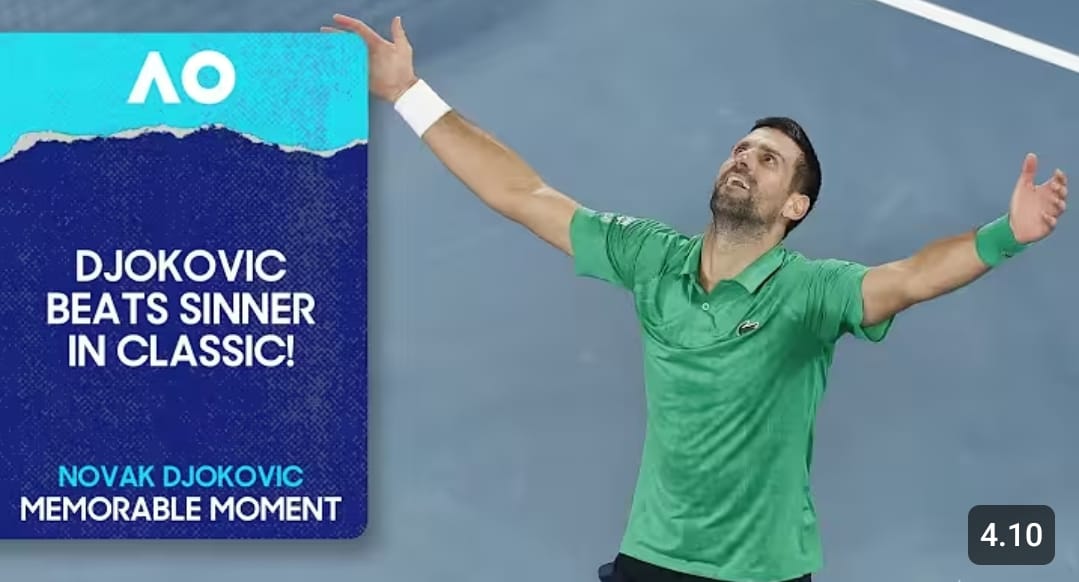 Djokovic ke final Australia Terbuka usai kemenangan emosional di Melbourne, bukti sang raja tenis dunia belum kehilangan magisnya.
